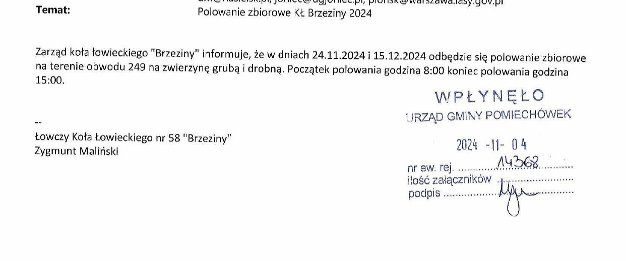 Informacja o polowaniach KŁ Brzeziny 2024_page-0001.jpg [76.78 KB]